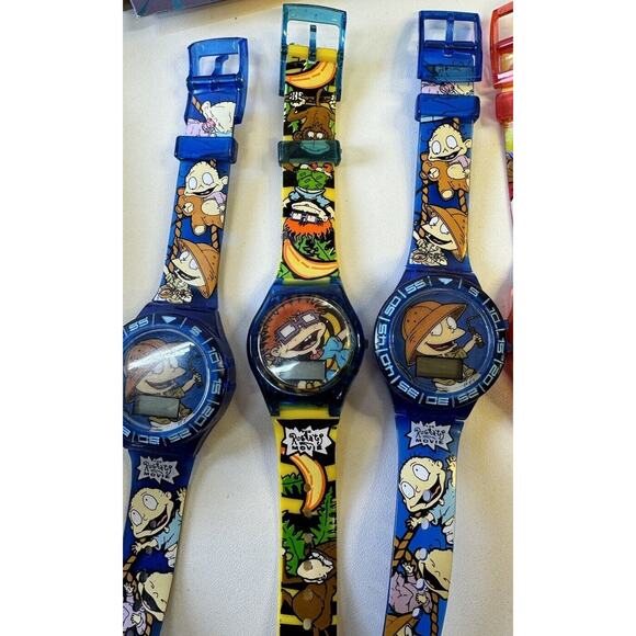 VtgThe Rugrats Movie Collectible Watches Set of‎ 4 Equity 1998 Plus 2 - Untested - Picture 14 of 16